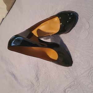 J Crew wedges, just too high a heel for me